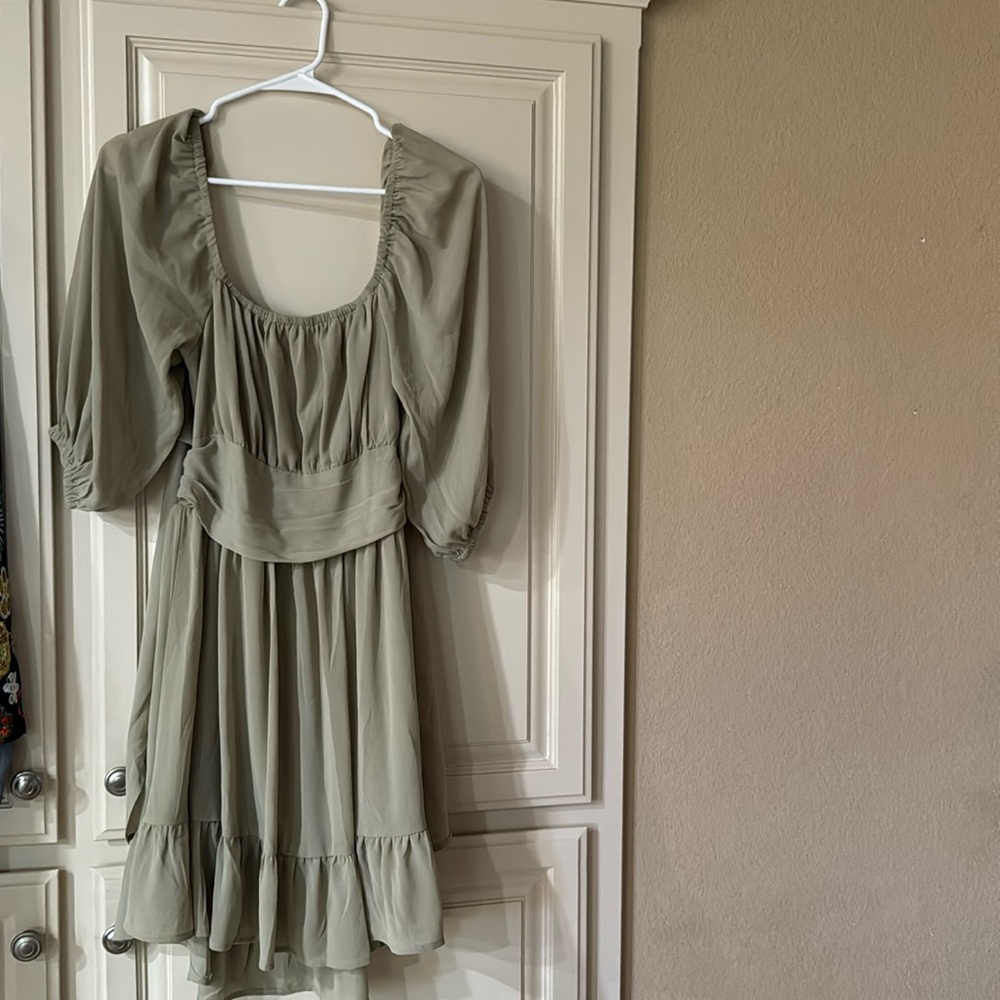 Long Sleeve Moss Green